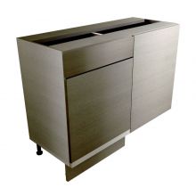 Handleless Straight Corner Base Cabinet With Drawer