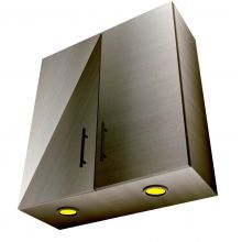 HYBRID Double Door Wall Cabinet With Lights